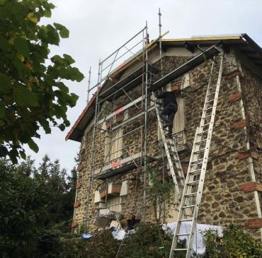 Realisation d'un chantier de couverture à Dampmart (77400) en Seine et marne (77)